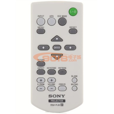 全新原装SONY索尼VPL-SX125 VPL-SX135投影机遥控器 原厂原配型号